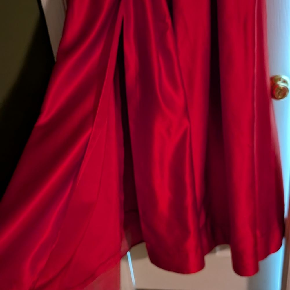 Elegant Red Gown - Picture 6 of 8